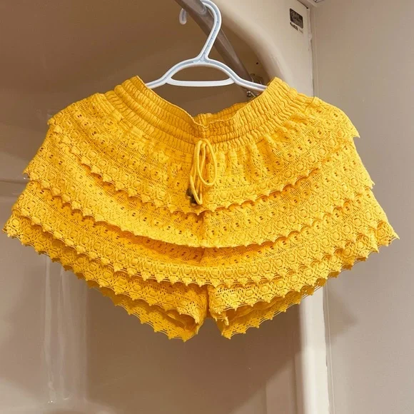 Sunshine ☀️ Boho Crochet Skort | Summer Festival Beach - Handmade - Picture 7 of 9
